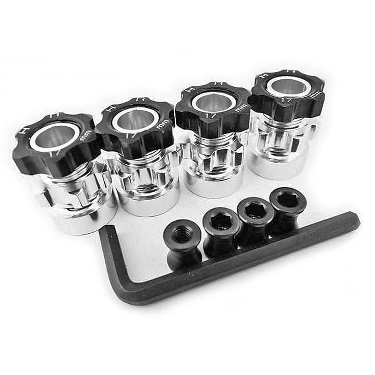 Amazon.com: Hot Racing WH17HT01 Hex Hub Adapters 12mm to 17mm W