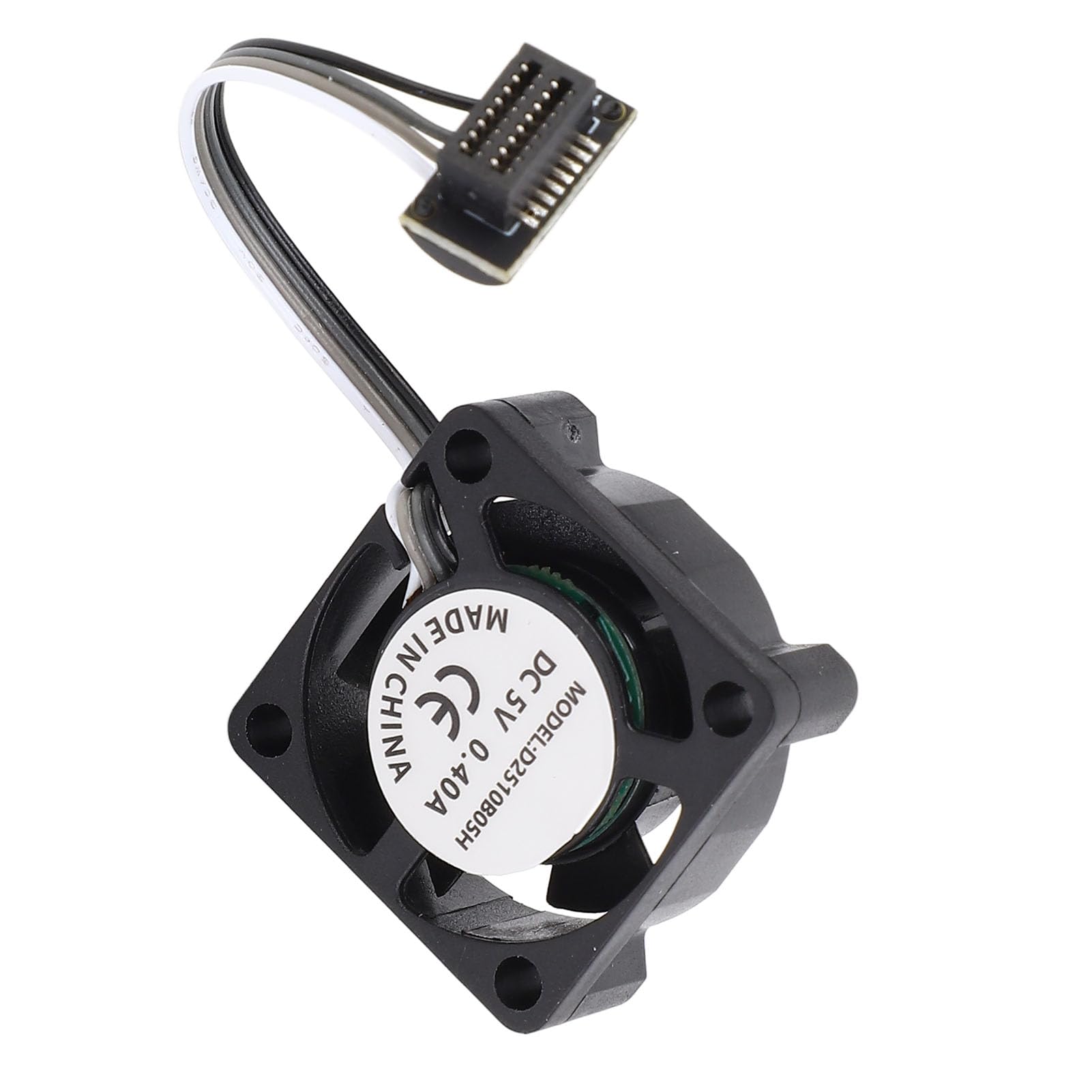 Wentylator Hotend do drukarki 3D P1P, P1S, 2510 wentylatorów 25 x 25 x 10 mm, 18 000 obr./min, wentylator 5 V, regulacja temperatury PWM