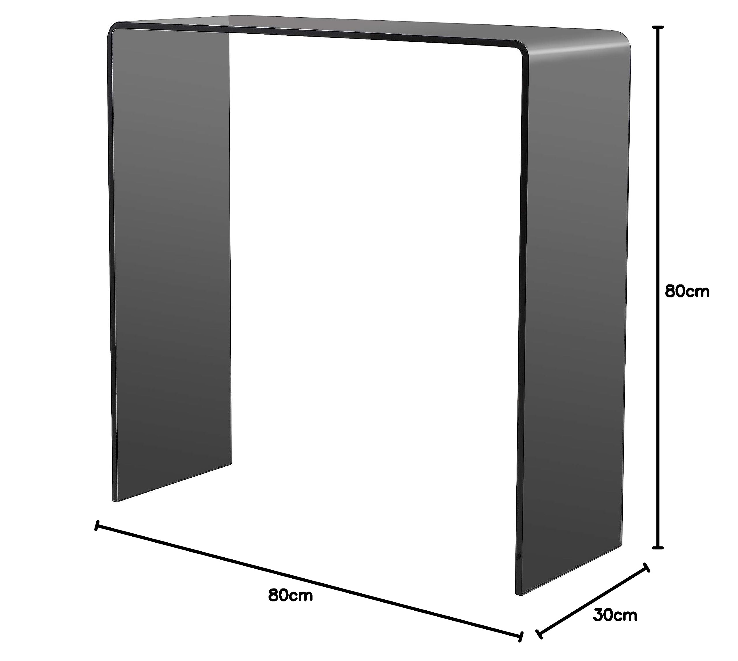 【あーき】X-base Smoked Glass Table Brix Smoked Glass Study Desk In Black Oak Base