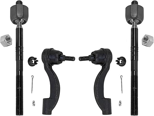 Miniatura 73 de Detroit Axle - 4 barras de acoplamiento delanteras para Chevrolet Trailblazer GMC Envoy 2002-2009 2003 2004 2005 2006 2007 2008 Reemplazo de