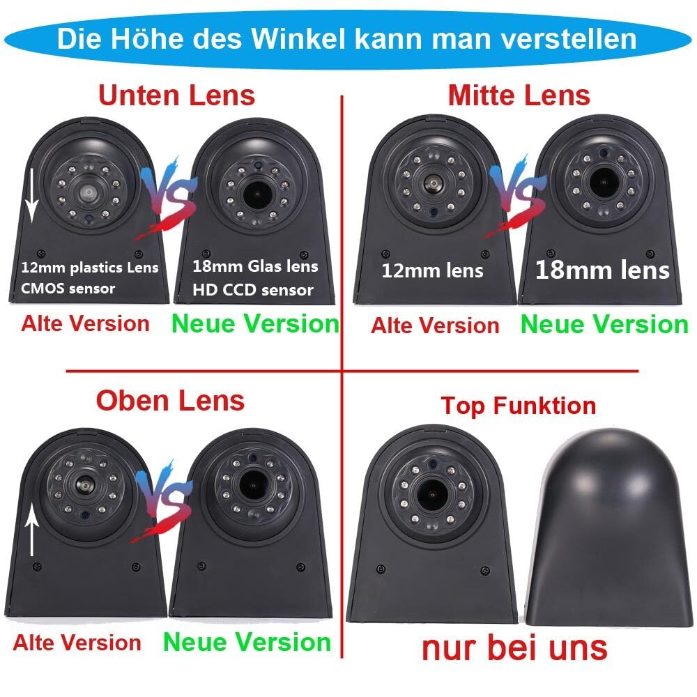 4,3 cala kolorowy wyświetlacz TFT + HD trzeci dach Top Mount lampa hamowania kamera powrotna lampa hamowania kamera zamienna do Ford Transit tourneo Custom Jumbo Box V363 F150 F250 F350 V636 MK8 2012