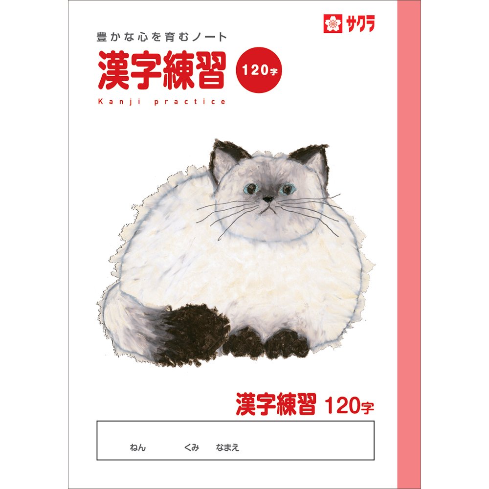 Amazon.co.jp: サクラクレパス 学習帳 漢字練習 120字 NP55(10) 10冊