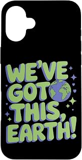 iPhone 16 Plus Climate Optimism Earth Day Sustainability Green Future Case