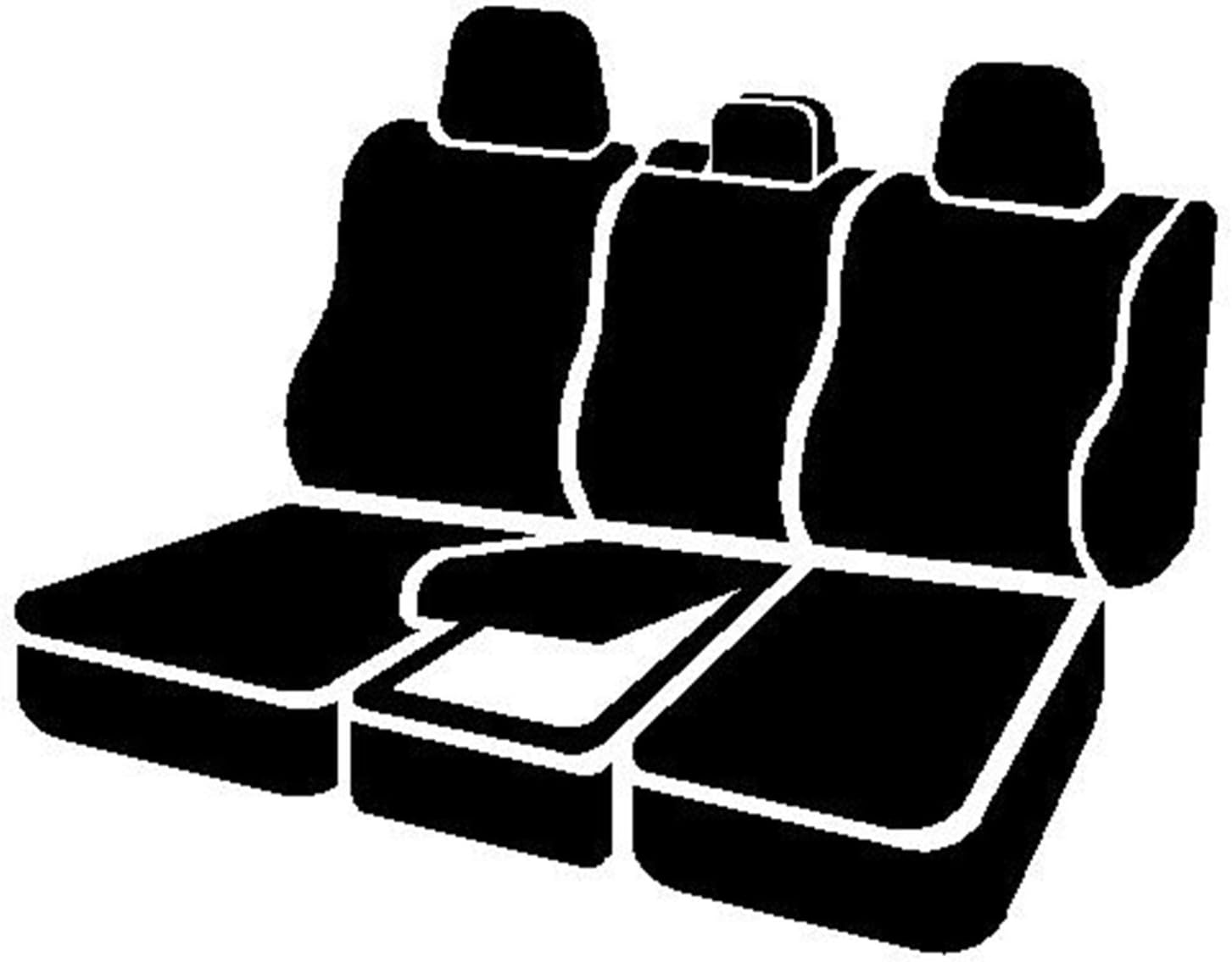 Fia TR47-33 GRAY Custom Fit Front Seat Cover Split Seat 40/20/40 - Saddle Blanket, (Gray)