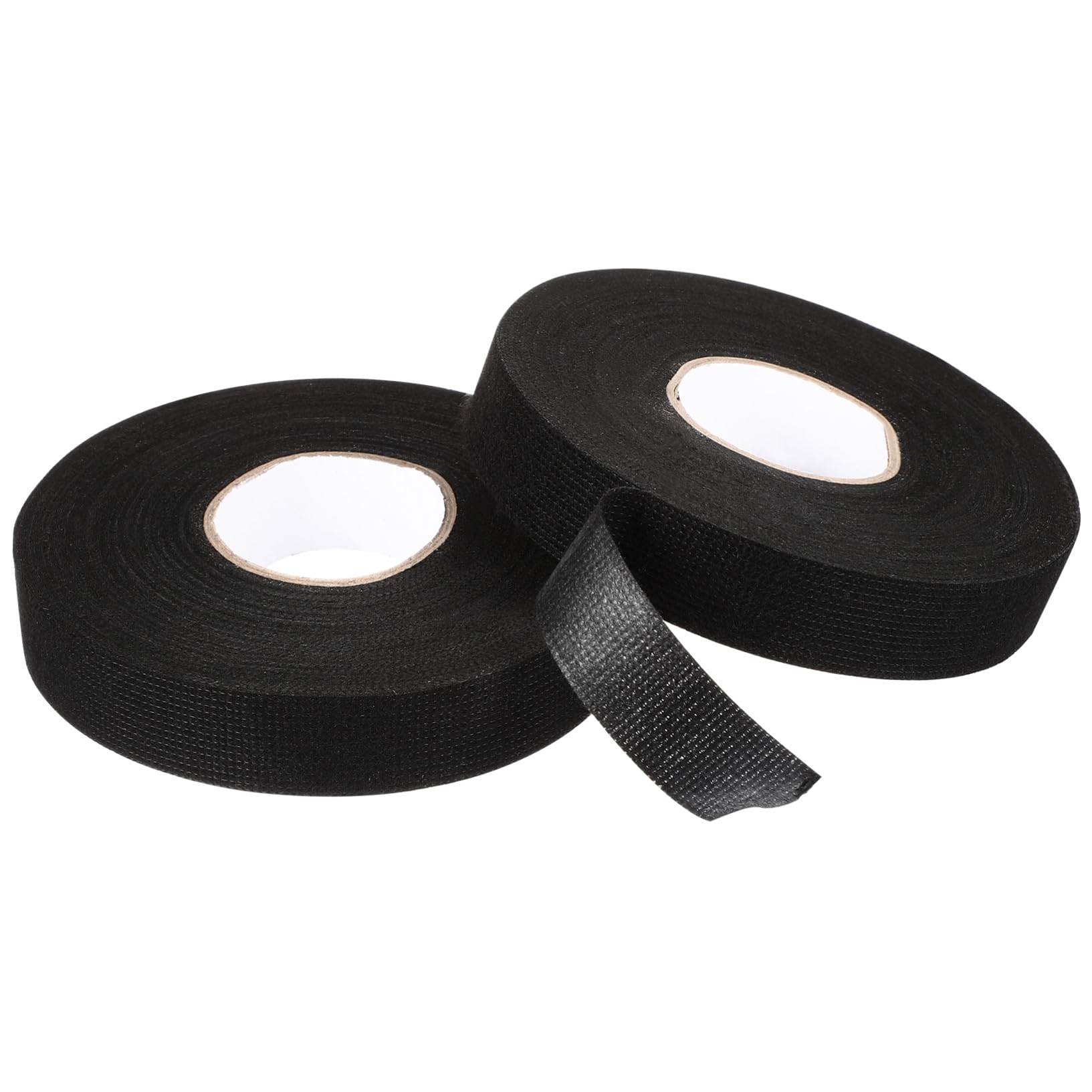 IMIKEYA 5 rollos Cinta para Arnés de Cableado Automotriz Resistente al Calor Adhesiva y Aislante Cinta Poliéster Flexible para Reducción de Ruido y Protección Eléctrica Paquete
