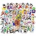 Più tardi Anime Dragon Ball Series nostalgico valigia trolley valigia valigia skateboard chitarra auto vetro adesivo 50PCS