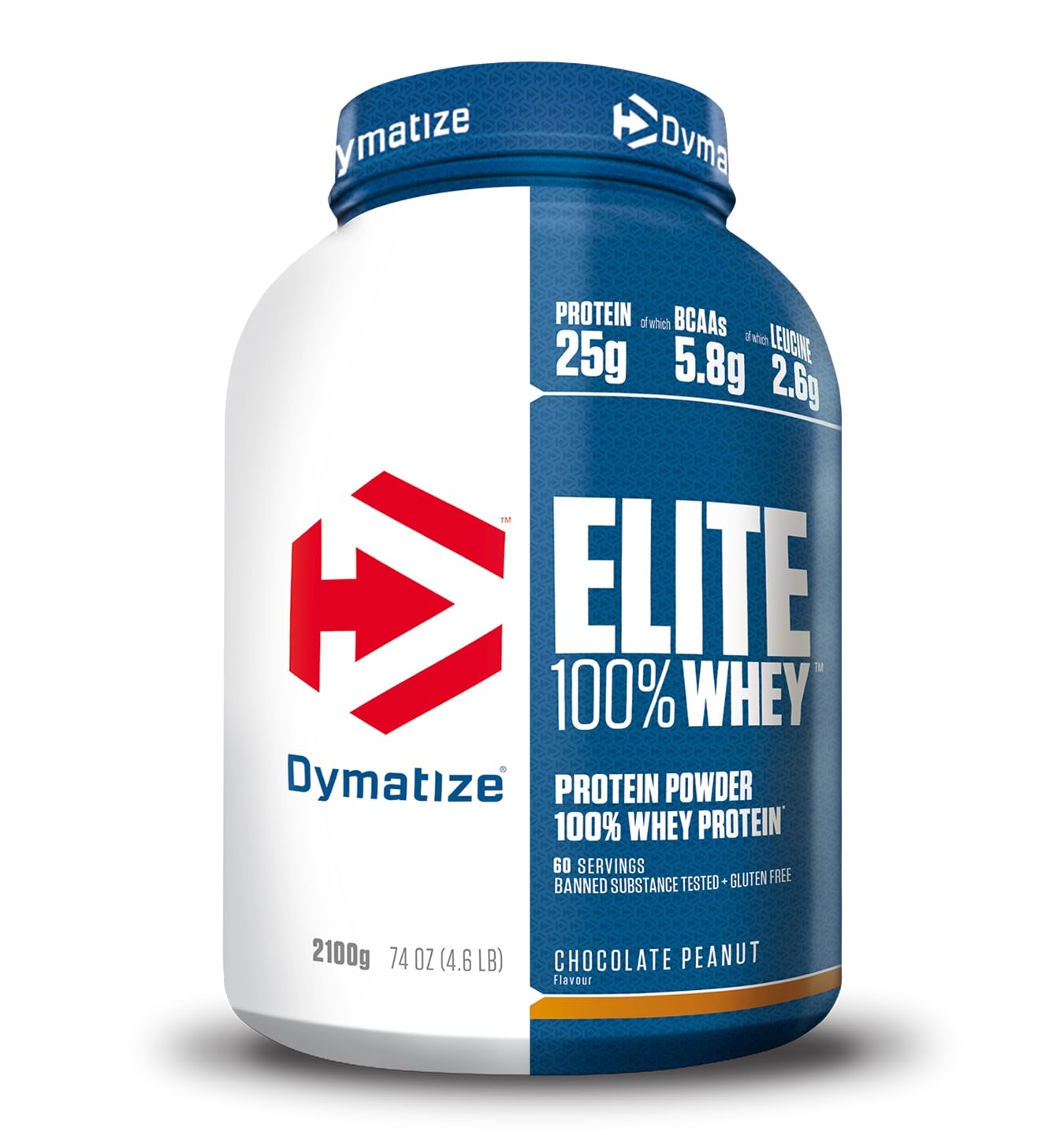 Sponsored Ad – Dymatize Elite 100% Whey Chocolate Peanut 2170g - High Protein Low Sugar Powder + Whey Protein and BCAAs