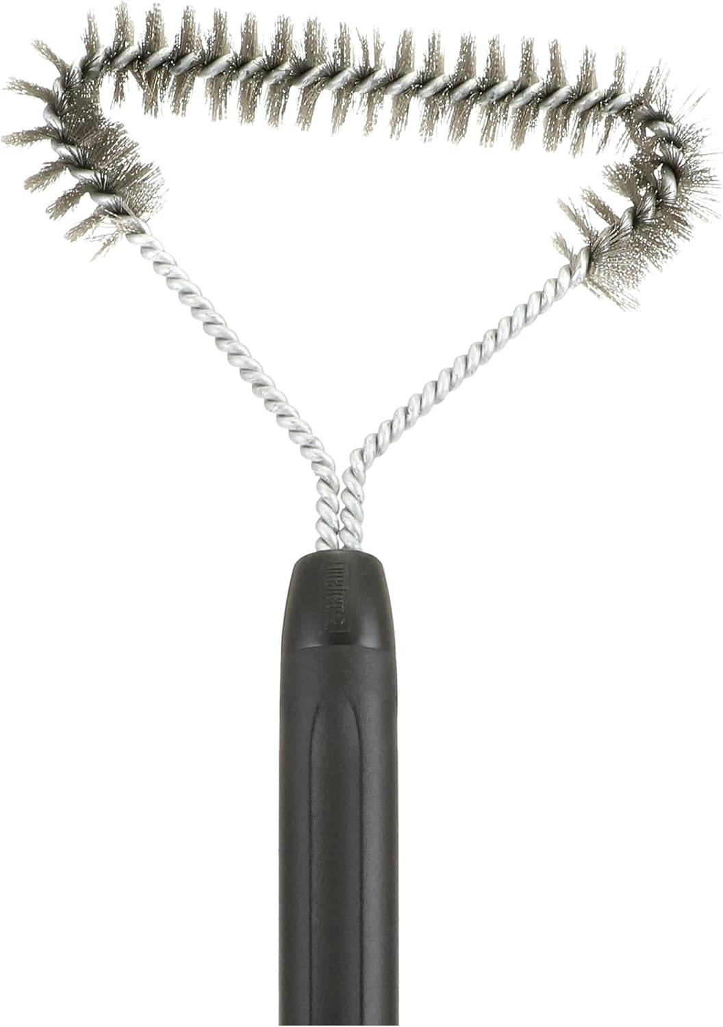 Weber 3-Sided Grill Brush, 12 Inch, Black : Patio, Lawn & Garden