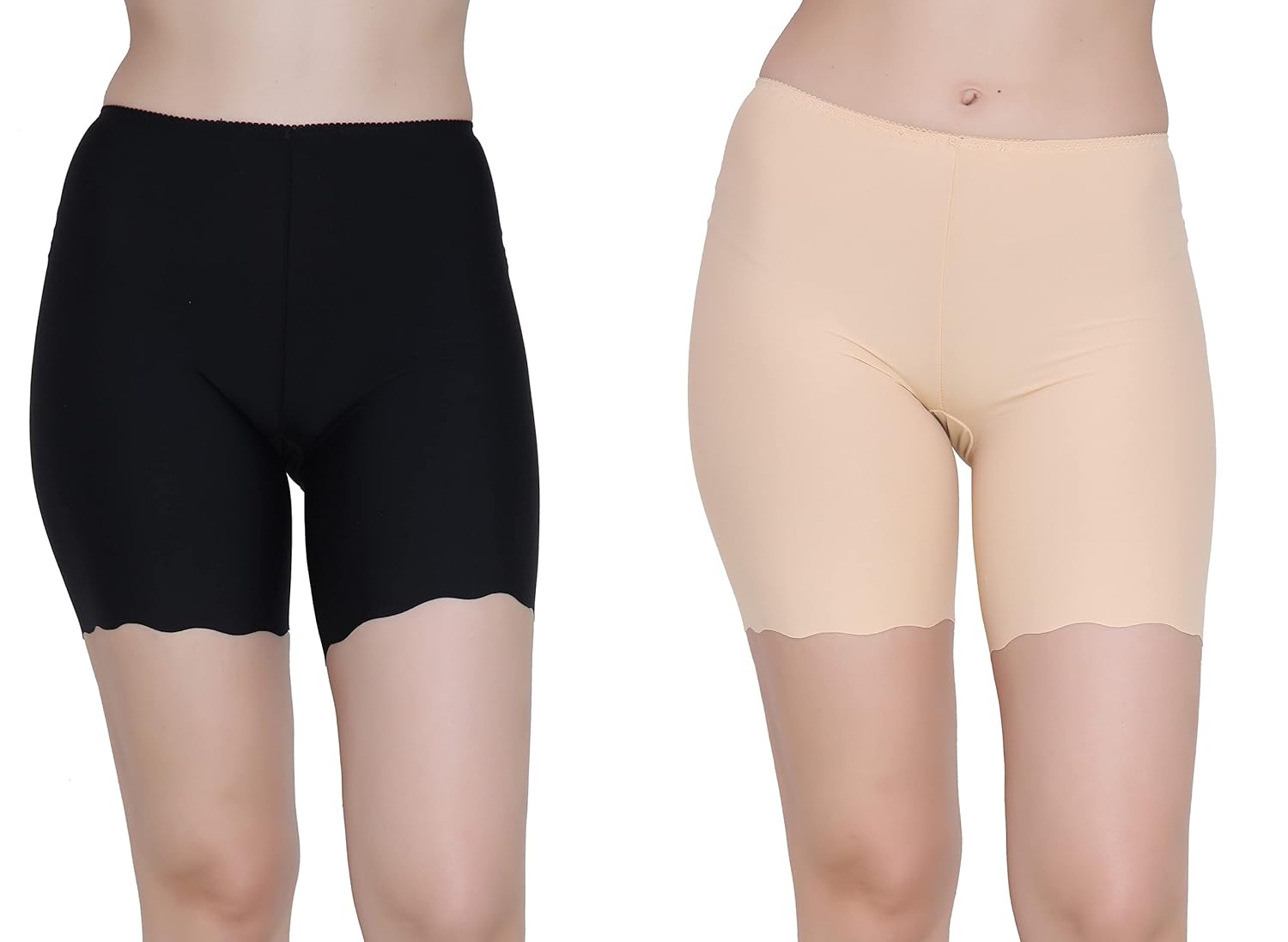 GLAMORAS Nylon Spandex High Waist Seamless Under Skirt Shorts for Women & Girls | Shorts High Waist Stretchable Skin Fit Shorties Tights Cycling Shorts Biker Bicycle Shorts GLAMORAS Nylon Spandex High Waist Seamless Under Skirt Shorts for Women & Girls | Shorts High Waist Stretchable Skin Fit Shorties Tights Cycling Shorts Biker Bicycle Shorts