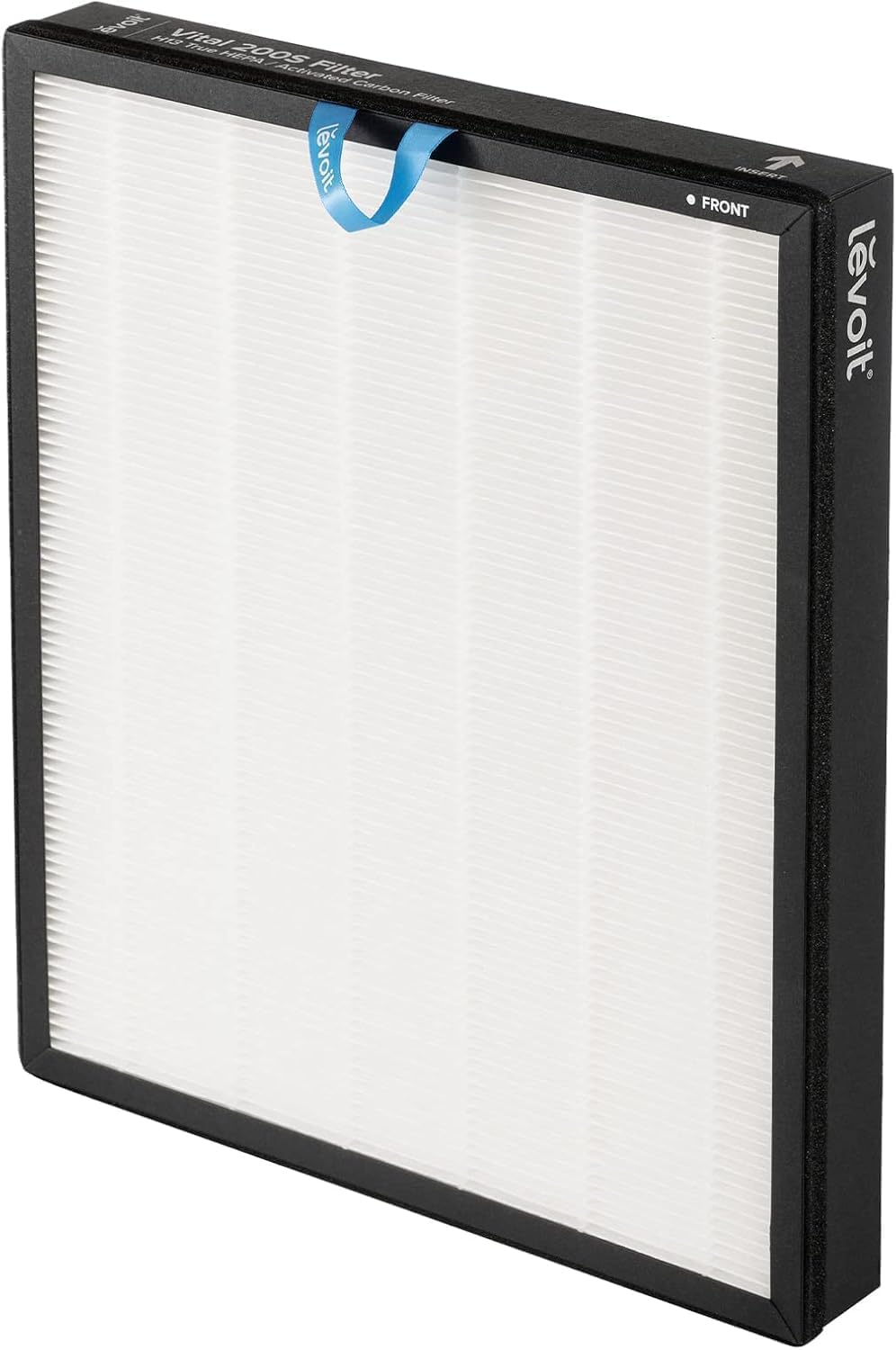 LEVOIT Vital 200S-RF Filtro di Ricambio Originale, Filtro HEPA con Carboni Attivi ad Alta Efficienza, contro 99,97% Polvere, Polline, Allergeni, per Fumatori, Vital 200S-RF, Bianco