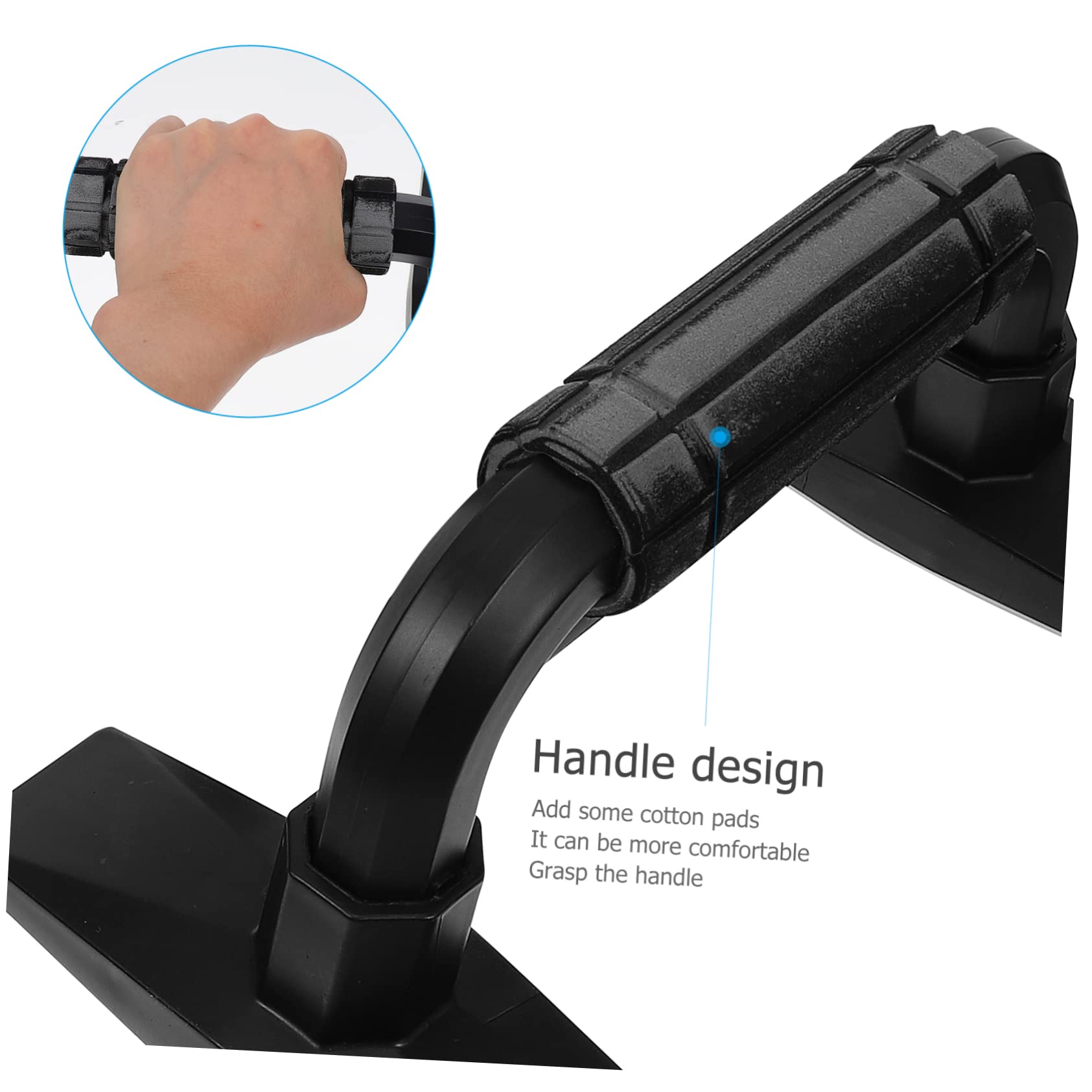 OSOLADY 2pcs Workout Machine Push-up Bars Anti-slip Handles for Home Fitness Equipment