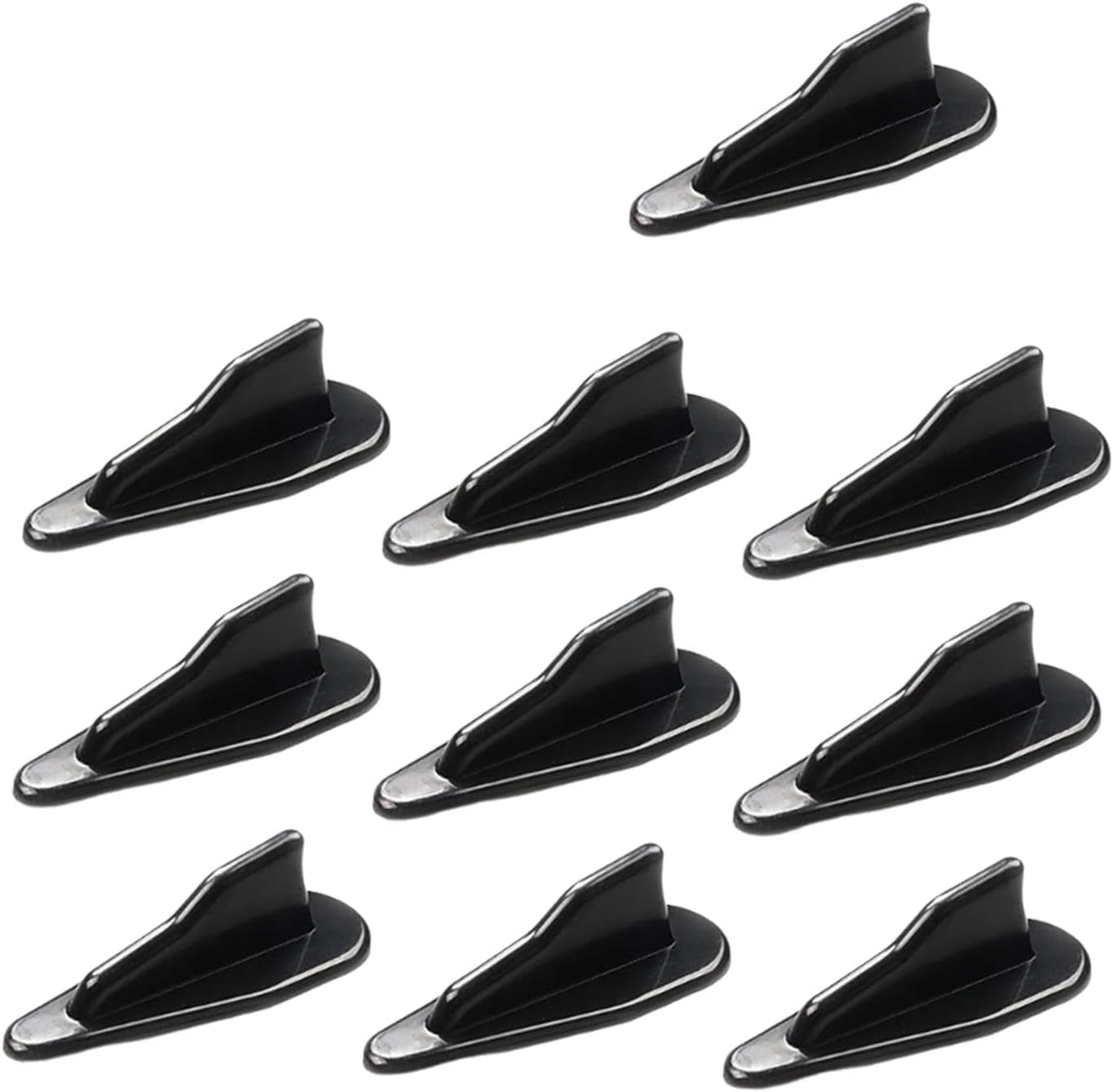 ATORSE 10 Pieces Fin Diffuser Easy Installation Car Truck SUV Roof Decoration Black Motors | Parts & Accessories | Car & Truck Parts | Exterior | Air Dams