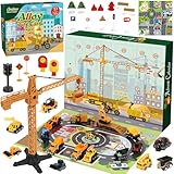 【Ensembles de Noël d'un excellent rapport qualité-prix】 : C'est le set de jeu idéal. 17 véhicules de chantier en alliage, un hélicoptère, une grue imposante, 13 panneaux de signalisation et barrières, 2 boosters de démarrage et un autocollant de panneau de signalisation. L'achat comprend 2 cartes supplémentaires, l'une incluse dans la boîte et une grande carte séparée à poser sur la table ou le sol pour des scénarios et des aventures sans fin pour les enfants.