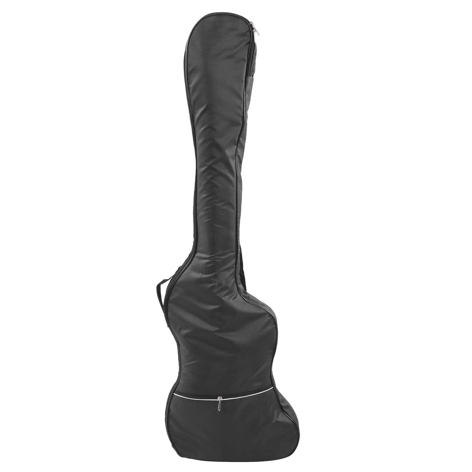 Elektryczna gitara basowa Torba koncertowa Zagęszczony podwójny pasek na ramię w kolorze czarnym do występów na świeżym powietrzu