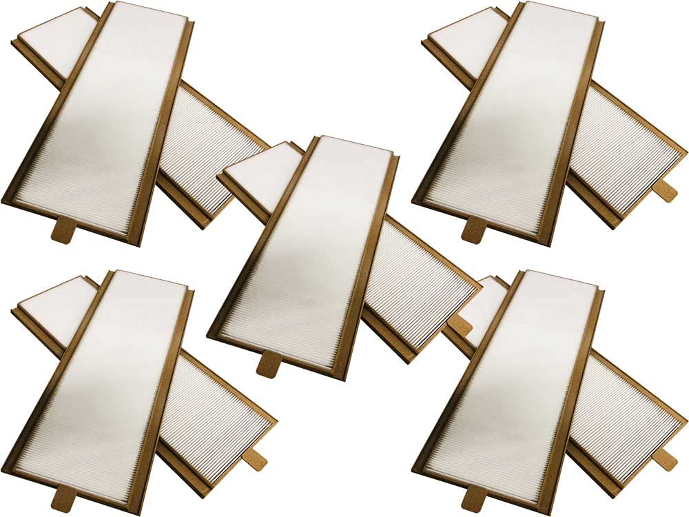Filtro adecuado para Zehnder ComfoAir 350/550 – 10 filtros de polen F7 para entrada de aire | Ahora disponible en marco de plástico ecológico | marca propia de Sparhai24