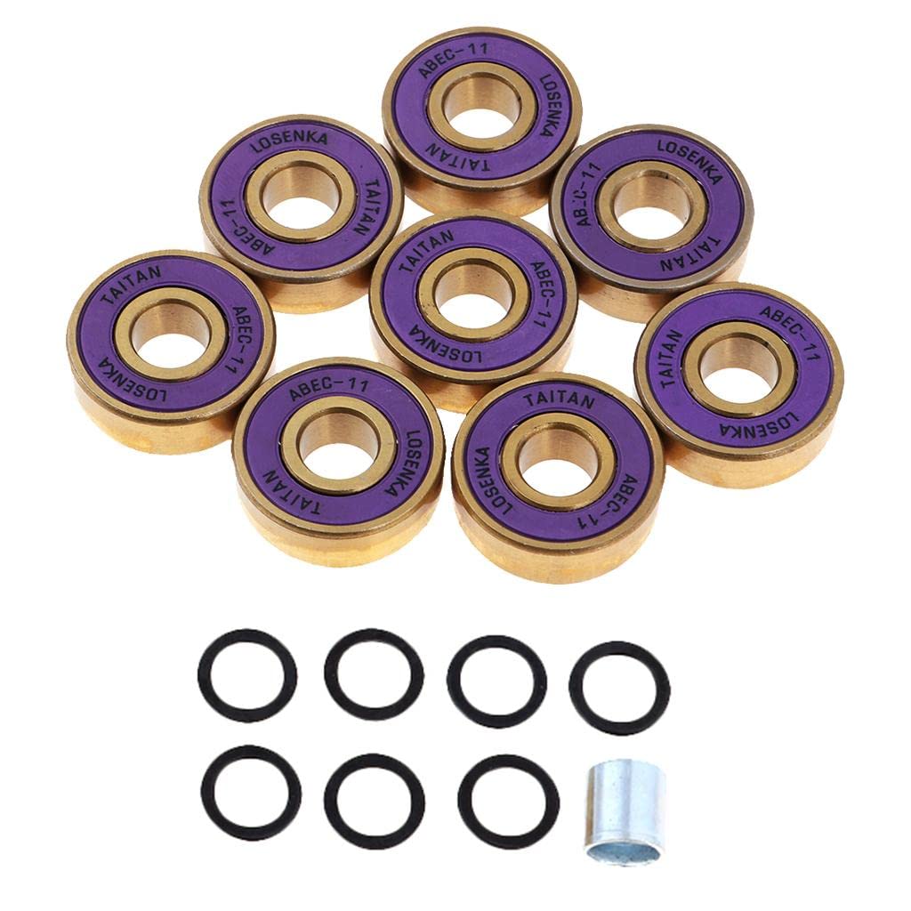 Amazon.com : Zxpjkyu Premium Titanium Bearings Set for