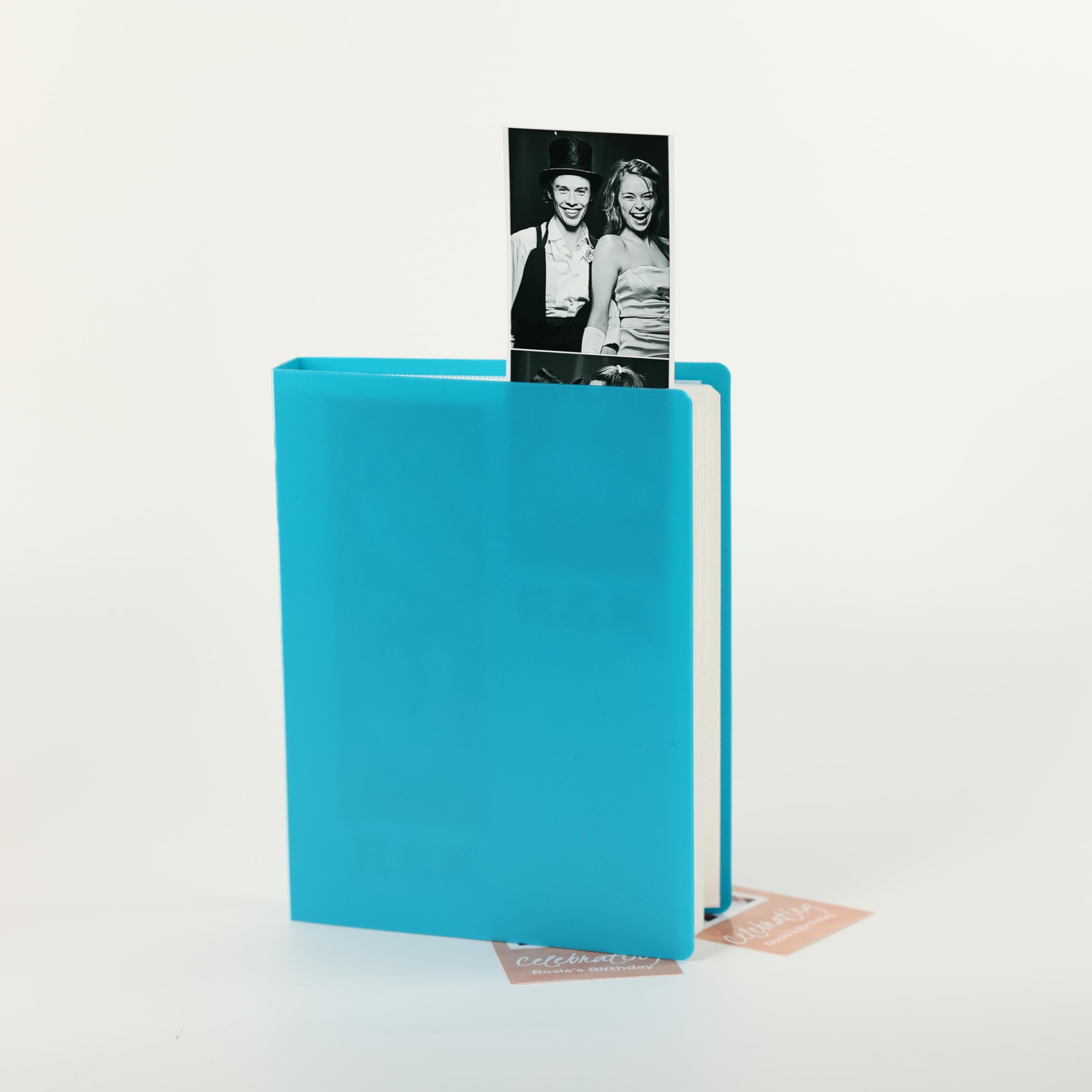 Album photo mariage bleu : le cadeau parfait pour 120 photos