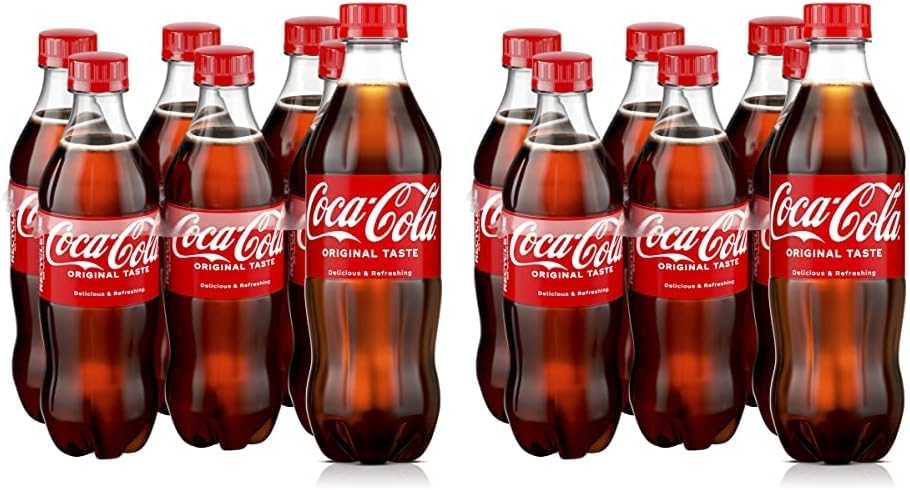Coca-Cola Soda Soft Drink, 16.9 fl oz, 12 Pack