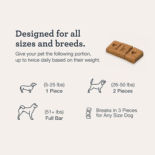 Miniatura 7 de Kradle Bliss Bar - Barra calmante para perros, horneado suave (paquete de 6), alivio de la ansiedad del perro para ansiedad por separación, truenos,