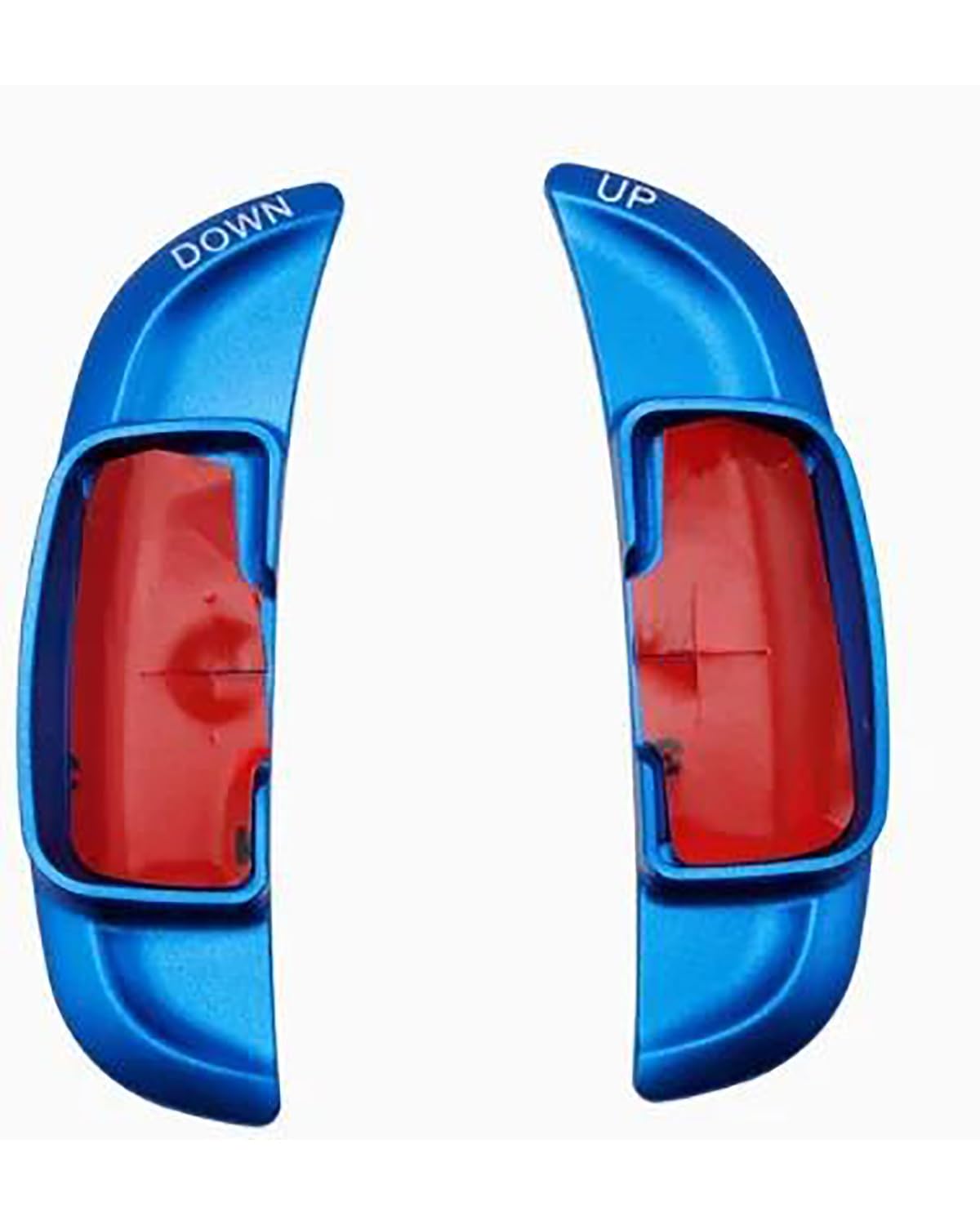 Hhyxxx Blue For Benz W176 W246 W204 W212 X204 W166 Car Steering Wheel Paddle Shift(Blue)