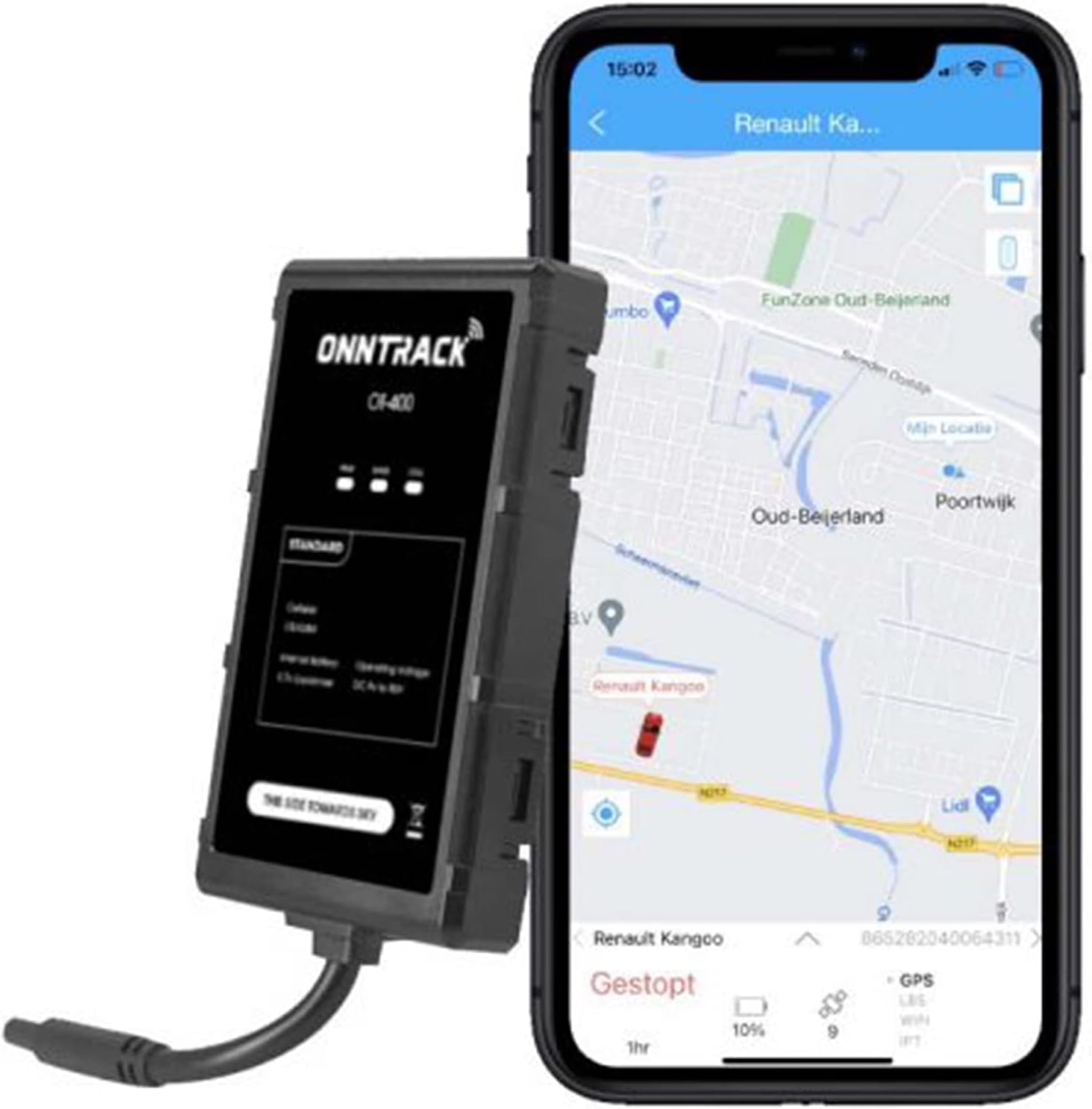 Onntrack Portable Pro+ GPSTracker Lebenslange kostenlose Tracking