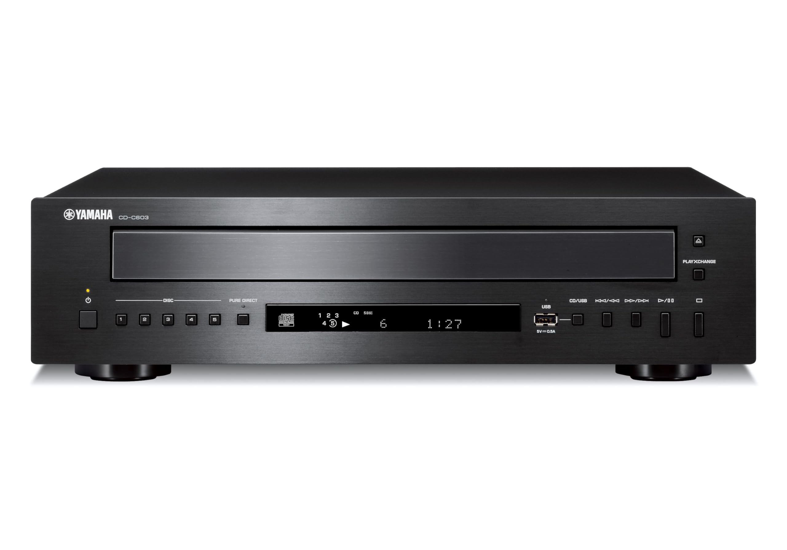 Yamaha CDC603 Multidisc 5 CD Changer Noir