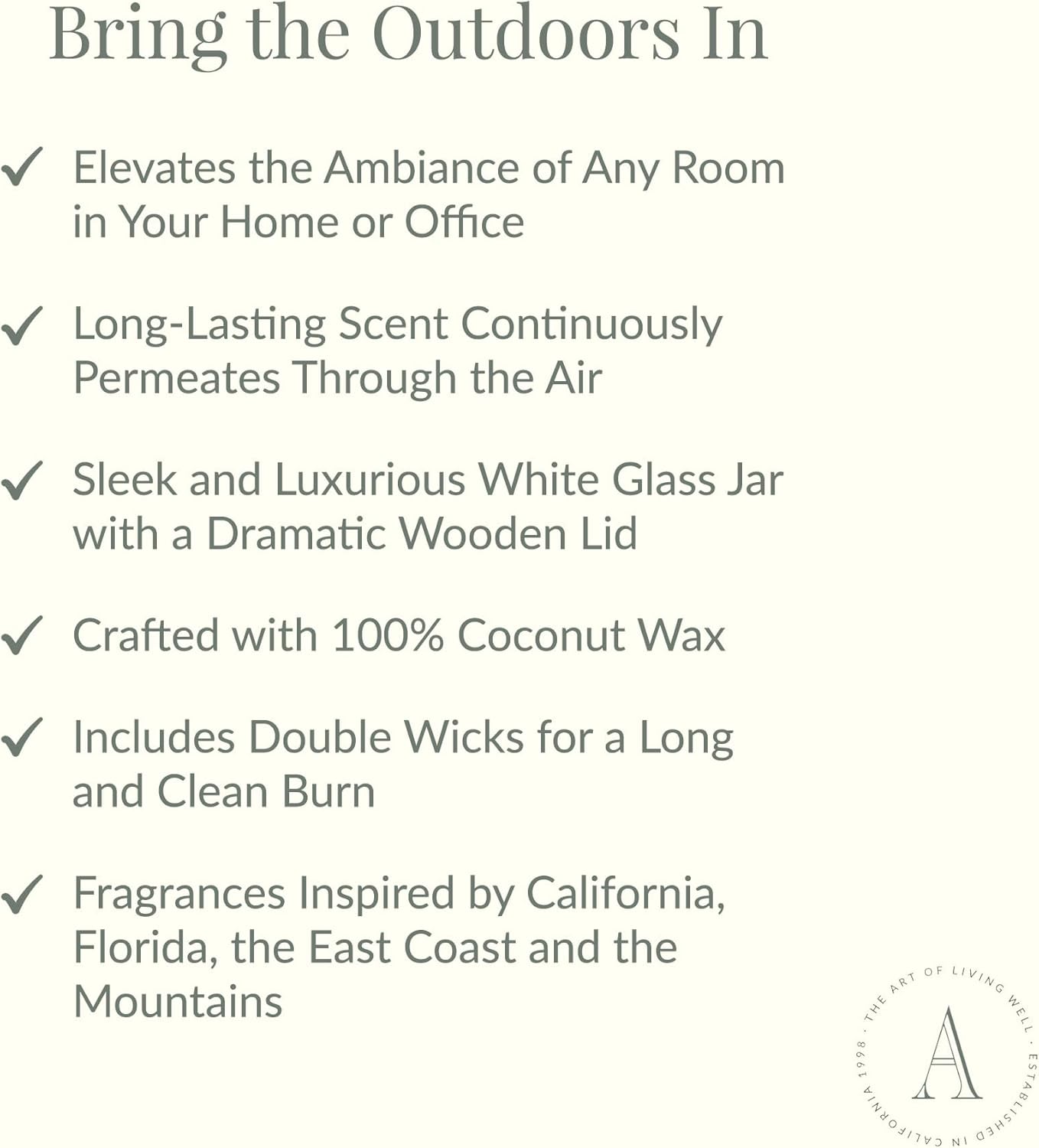 Archipelago Botanicals Palm Beach Reed Diffuser, Includes Fragrance Oil, Elegant Vessel and Diffuser Reeds, Long-Lasting Scent, Perfect for Home Decor (7.6 fl oz)