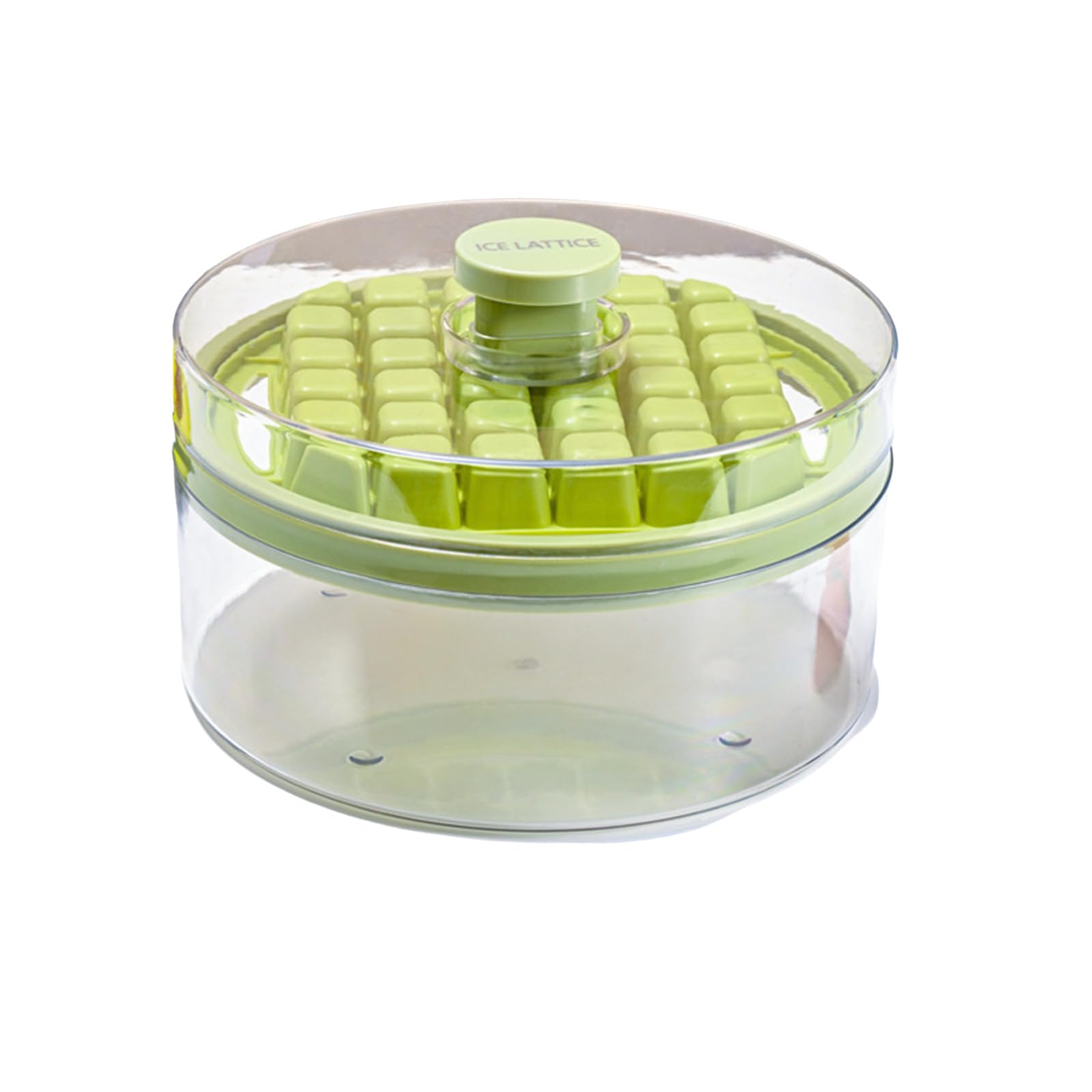Jazuaiao Simple Round Molds with Storage Box Single/Double Layer Tray and Dustproof Kitchen Tool Easy to Clean Molds