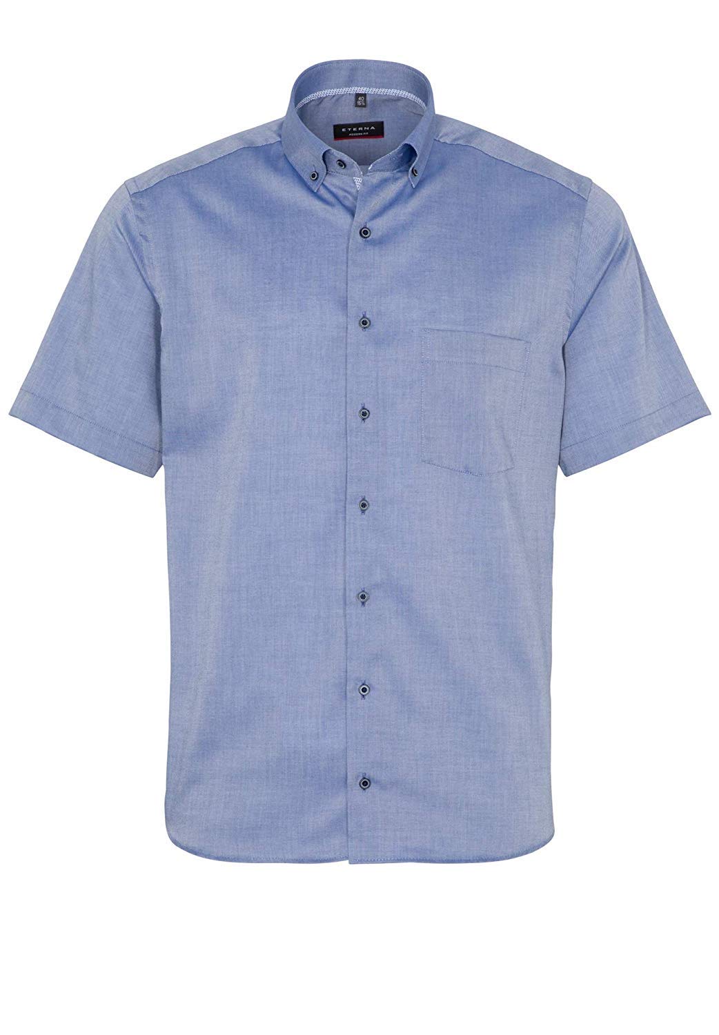 Kustom Kit Men's 19.5,Light Blue* Corporate Oxford Shirt Short Sleeved Light Blue* 17.5