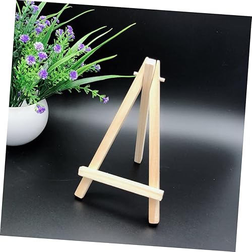 Miniatura 2 de Totority Caballete de mesa para trípode, marco de caballete de madera para obras de arte, mini caballete de madera, soporte para tableta, soporte