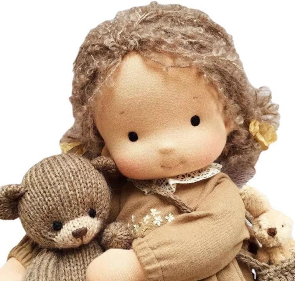 Amazon.co.jp: Wegodal ハンドメイドウォルドルフ人形 12インチ