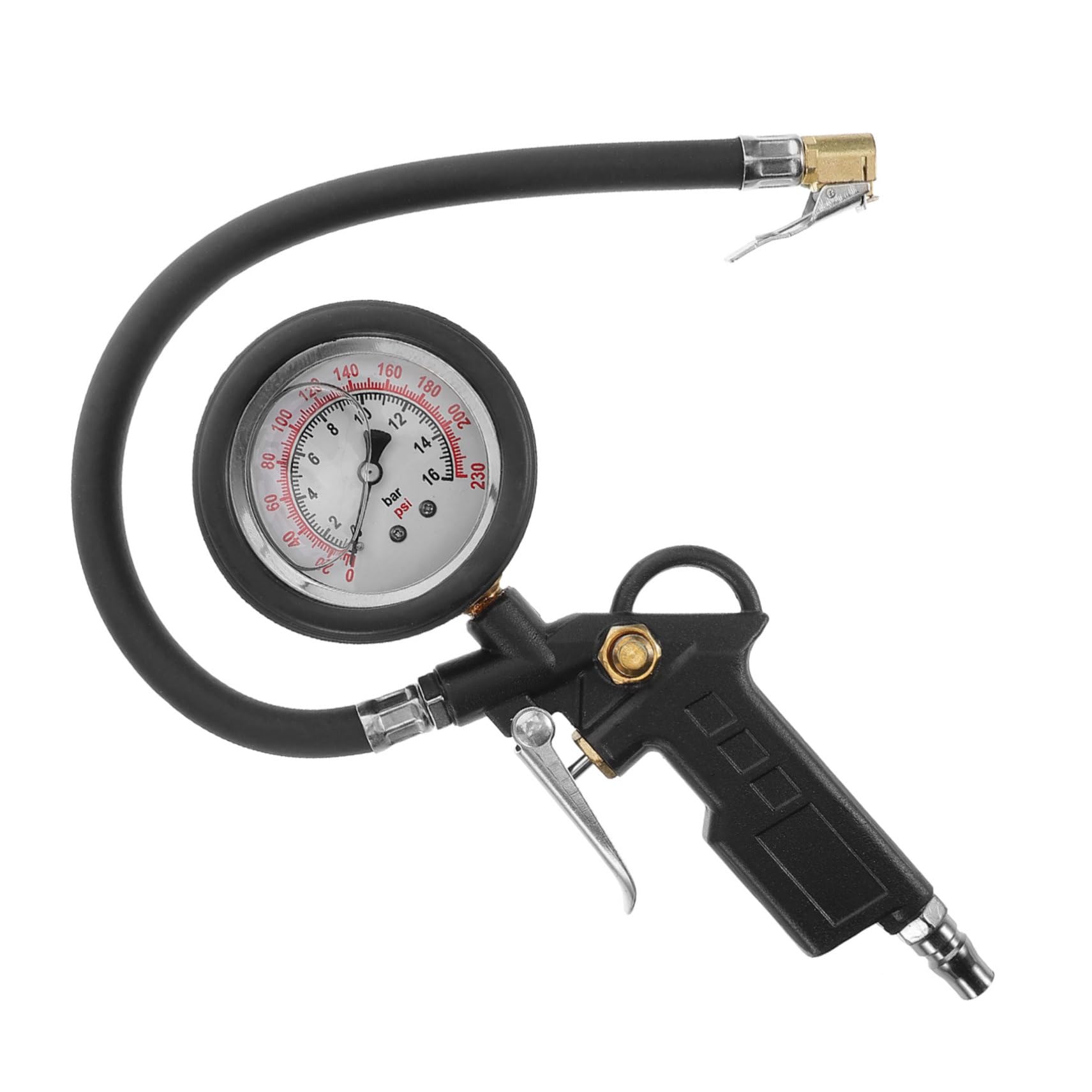 PRETYZOOM Heavy Duty Tire Pressure Gauge for Car Portable Tire Filler with Accurate Measurement Tool for Trucks and Motorcycles Ensures Safe Driving with Durable Build and Exact Pressure
