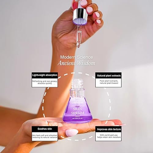 Miniatura 4 de Cyberglow Cyperus Rotundus - Suero para la piel, removedor de cabello, aceite Cyperus Rotundus para depilación, aceite corporal hidratante orgánico