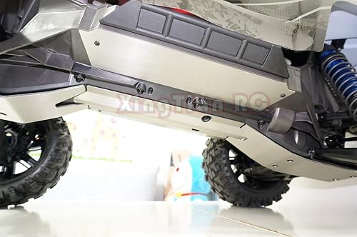 Miniatura 2 de Protector de batería de placa deslizante de acero inoxidable para Traxxas 1/5 X-MAXX 6S 8S