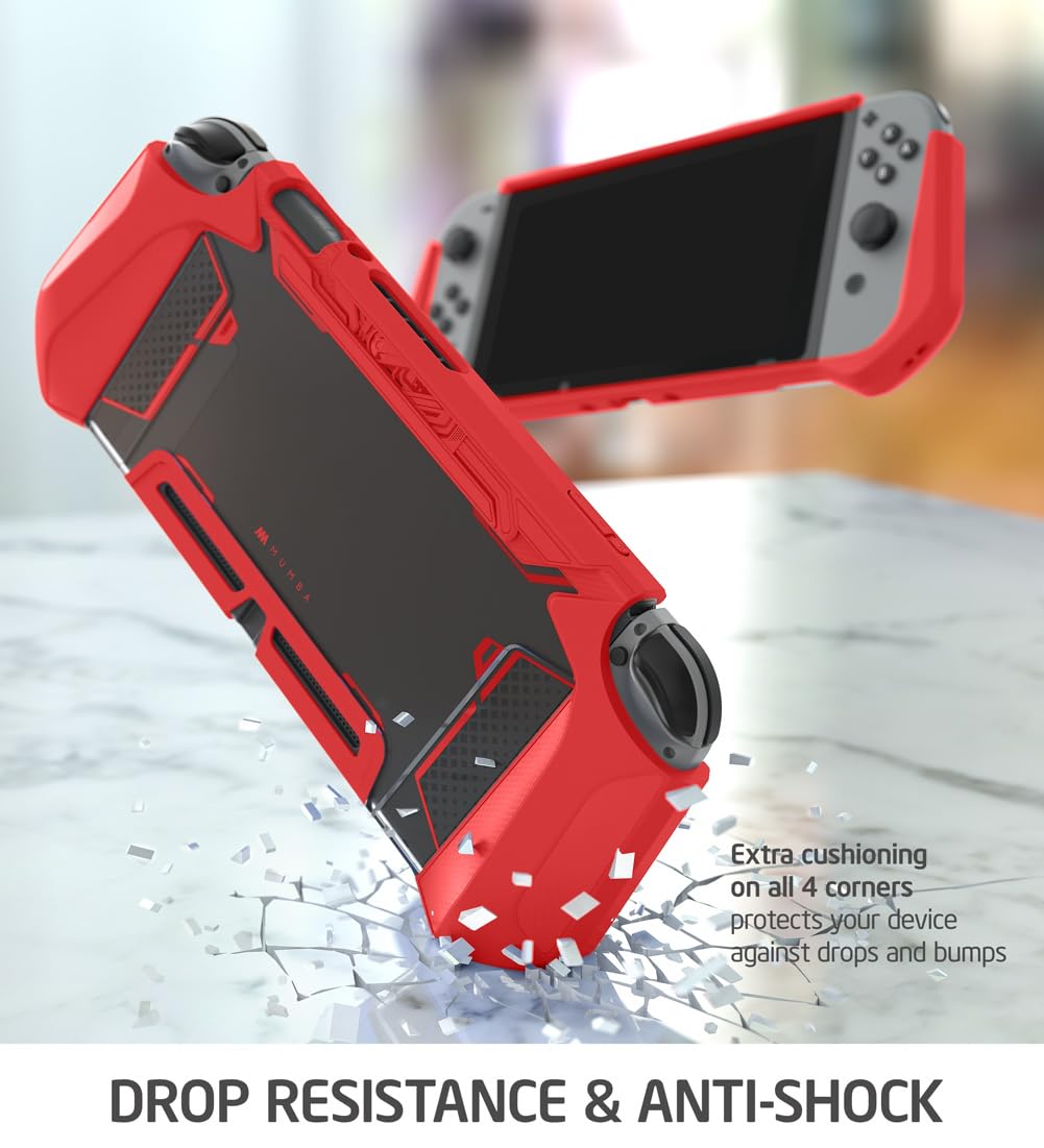 Amazon.co.jp: Mumba Nintendo Switch Case TPU Grip Protective Cover