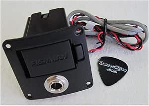 Amazon | Fender パーツ Battery Box Jack, Fishman® Isys Preamp | エレキギターボット ...