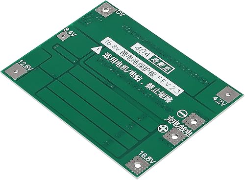 Miniatura 6 de 4 unids 4S 40A batería de litio de iones de litio 18650 cargador PCB BMS placa de protección con equilibrio para motor de taladro 14.8 V 16.8 V