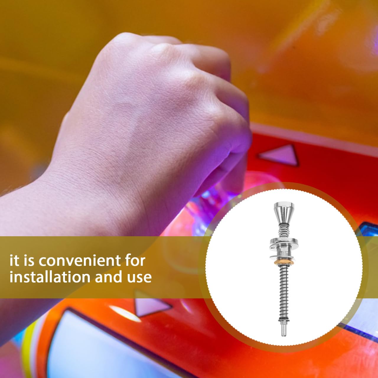 SUPVOX Leva Flipper Accessori Macchina Da Gioco Flipper Gioco Di Tiro Al Flipper Sfera Subacquei In Lega Silver