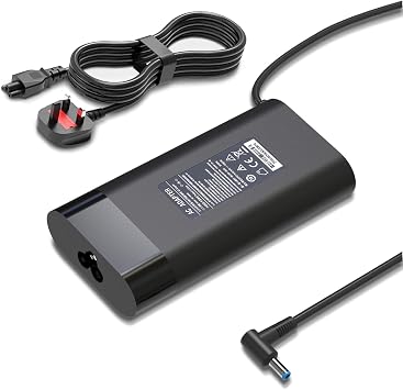 19.5V 7.7A AC Power Adapter for OMEN by HP Laptop 15 17, 150W Laptop Charger for HP ZBook 15 17 Stuido 15 G3 G4 G5 G6 G7 G8 Fury G7 G8 Pavilion Gaming 15 17 EliteBook 1050 G1