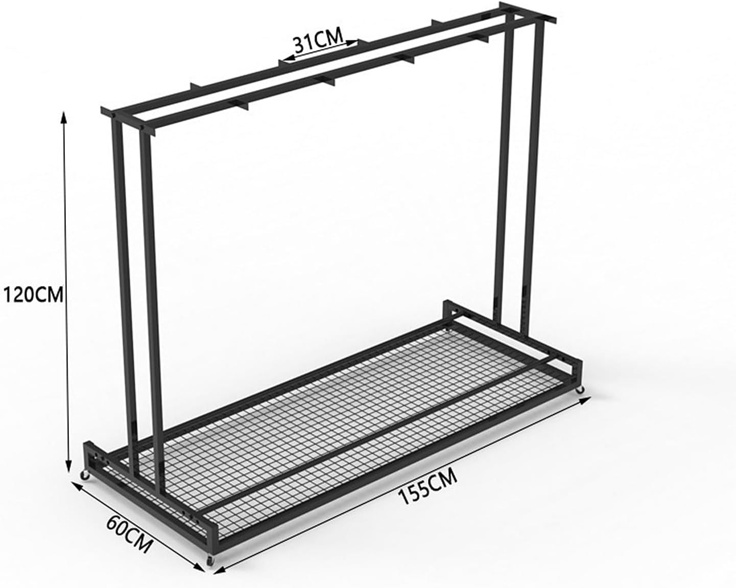 Gunjima スノーボード収納ラック スタンディングスキーキャリア フロア