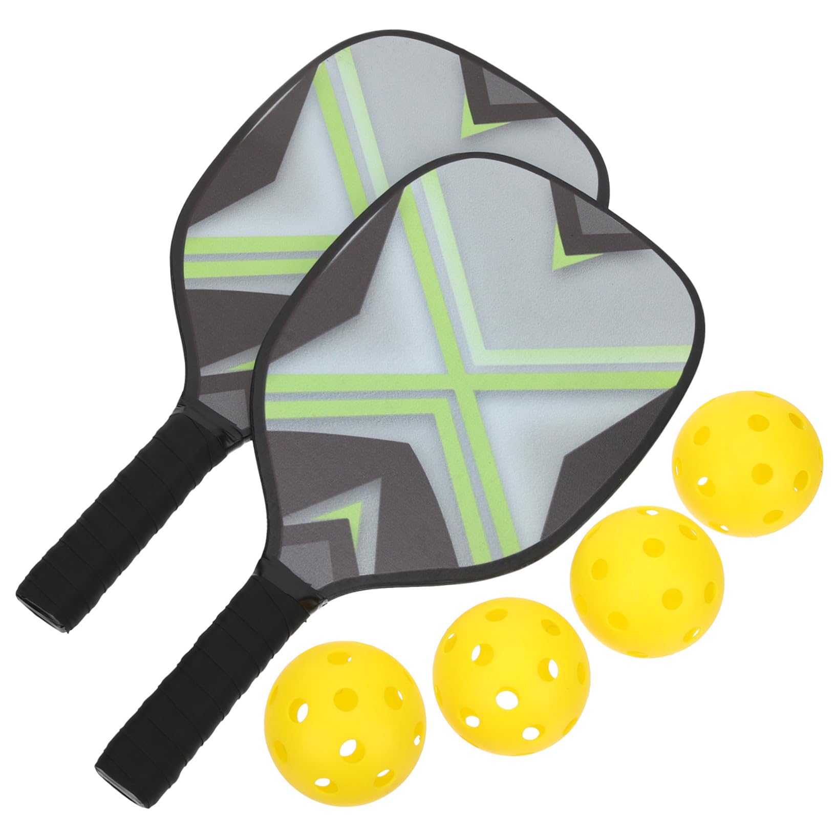Gatuida Set Racchette da Pickleball Leggere per Allenamento Palline Resistenti, Kit Sportivo Portatile per Ragazzo Ragazza e Adulti, Gioco All'aperto e Domestico per Coordinazione