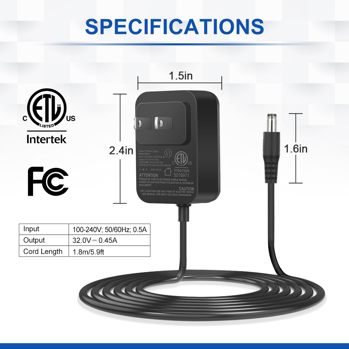 Adattatore, AC-DC, 5V, 1A, Convertitori AC / DC Alimentatori, SWI5-5-E - Foto 7