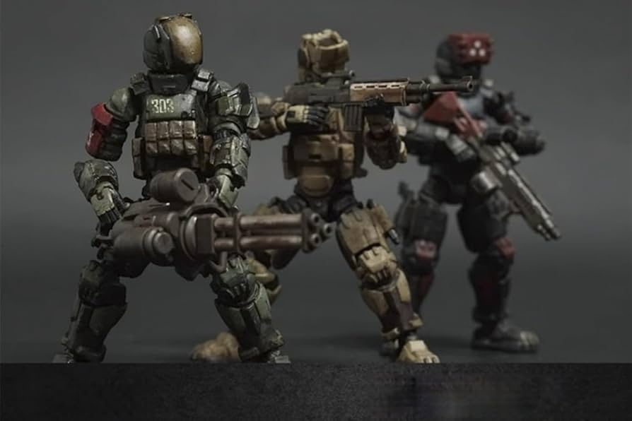 Amazon | Syxlcygj 1/18 ACID RAIN Action Figures Kits FAV-A34