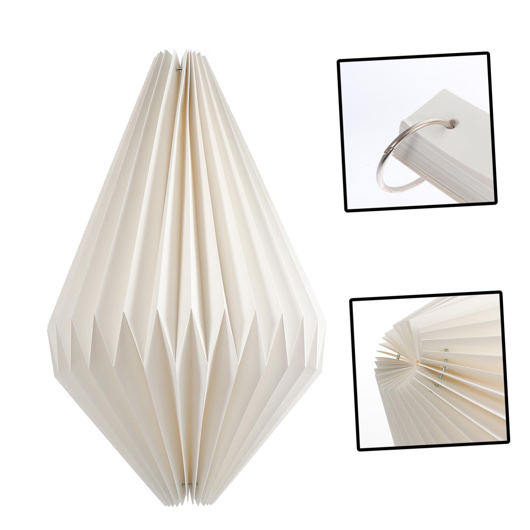 Artibetter 2pezzi Lampadario Origami Sospeso Paralume Decorativo Per Casa e Ristoranti Copertura Lampada Pendente Per Atmosfera Calda e Accogliente
