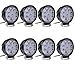 Produktbild Leetop 8x27 W Runde LED Lampe square Scheinwerfer kaltweiß Spot IP67 Arbeitsscheinwerfer (8)