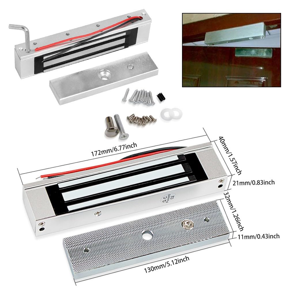 Impermeabile RFID Access Control System Kit WIFI Tuya Access Controller con 350Lbs Forza Manetic Door Lock Set completo