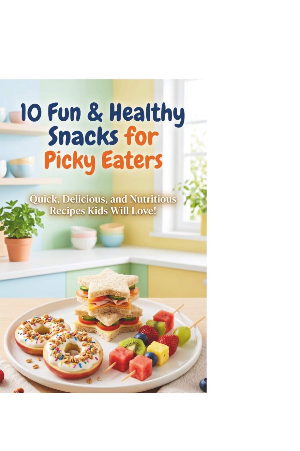 10 Fun & Healthy Snacks for Picky Eaters: Part 1: Quick, Delicious, and Nutritious Recipes Kids Will Love! (Volume 1)