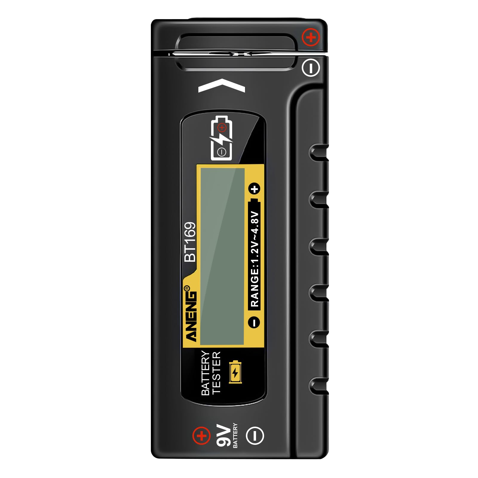 Tester Universale Per Batterie AXFEE – Digitale Con Display LCD, Compatibile Con AA, AAA, 9V, A Bottone E Litio (1.2V~4.8V), Per Casa E Officina - 3