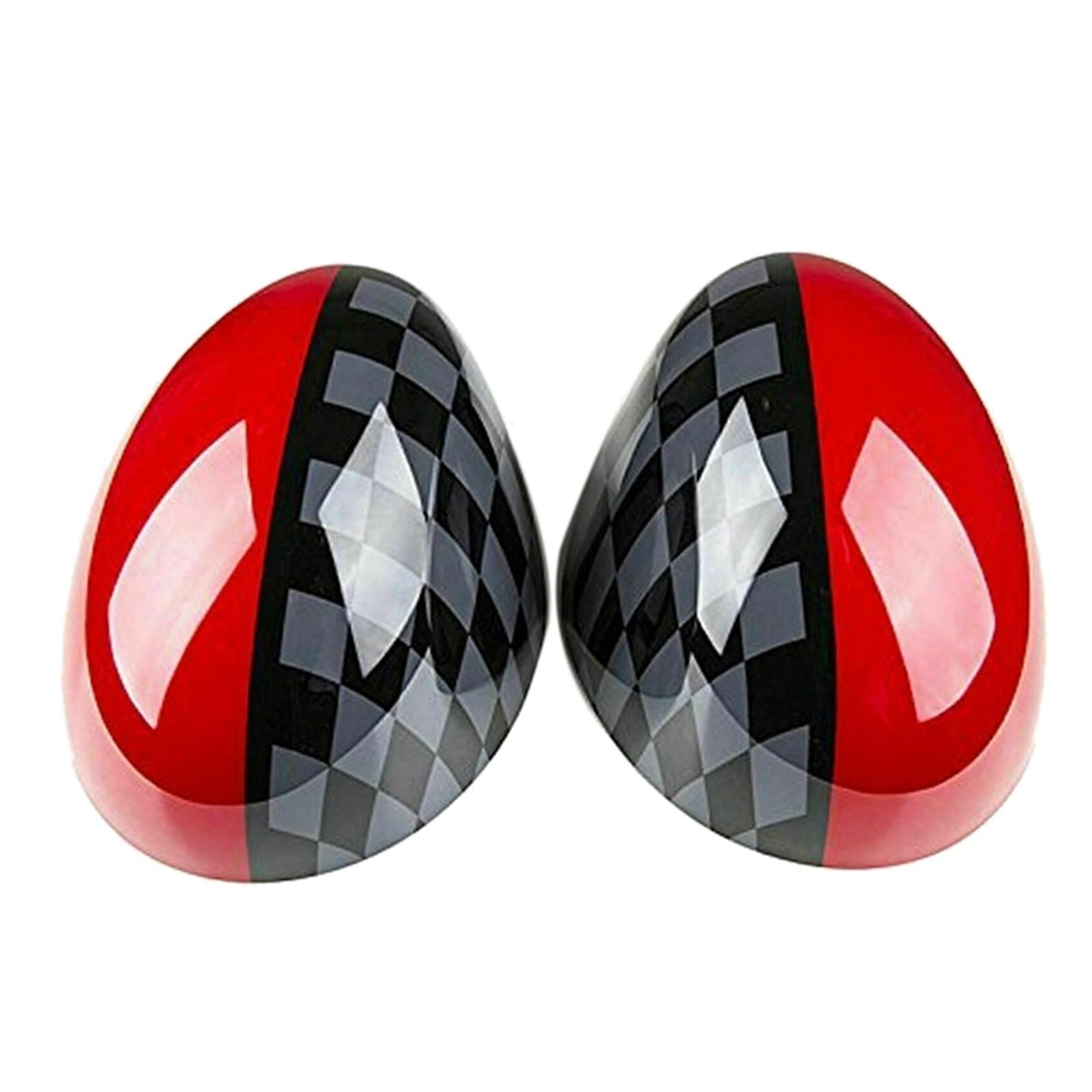 Mirror housing Car Door Side Mirror Cover Caps for Mini for Cooper Hardtop F54 F55 F56 F57 F60 Series JCW Style Rearview Mirror Cover