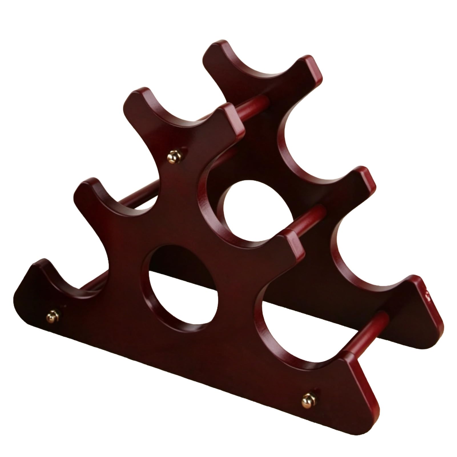 Glifora Wooden Wine Rack for Countertop - Rustic Bottle Holder Stand with Glass Hanger, Farmhouse Organiser for Home Bar and Kitchen, Vintage Gift for Wine Lovers